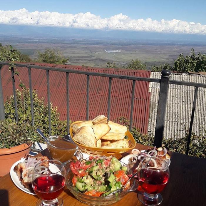 Guest House Kusika Sighnaghi Bagian luar foto
